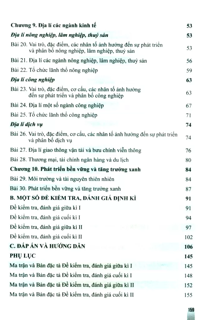 LUYỆN TẬP KIỂM TRA, ĐÁNH GIÁ THƯỜNG XUYÊN VÀ ĐỊNH KÌ ĐỊA LÍ LỚP 10 (Theo Chương trình GDPT 2018)