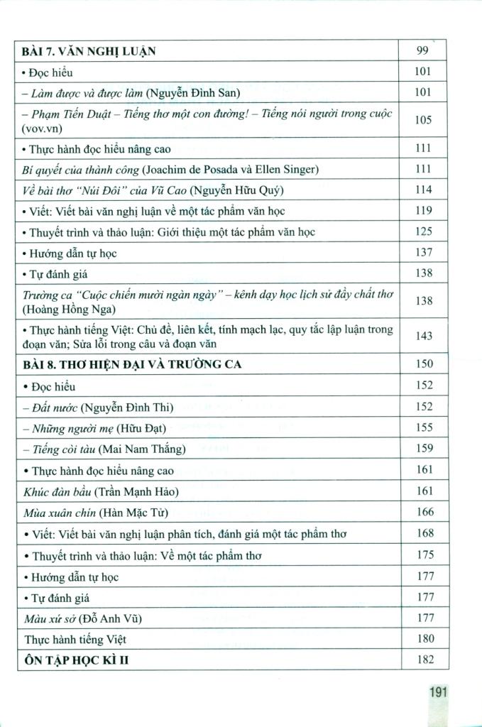 DẠY VÀ HỌC NGỮ VĂN THEO PHƯƠNG PHÁP MỚI LỚP 10 - TẬP 2 (Theo chương trình GDPT môn Ngữ văn 2018)