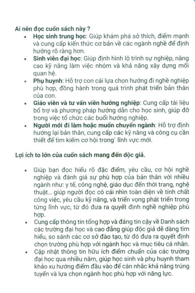 HÀNH TRÌNH HƯỚNG NGHIỆP - TỪ GHẾ NHÀ TRƯỜNG ĐẾN SỰ NGHIỆP