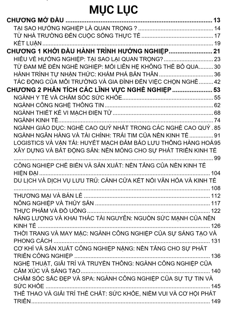 HÀNH TRÌNH HƯỚNG NGHIỆP - TỪ GHẾ NHÀ TRƯỜNG ĐẾN SỰ NGHIỆP