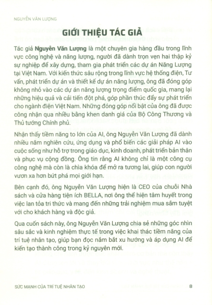 AI - SỨC MẠNH CỦA TRÍ TUỆ NHÂN TẠO (Khám phá Công nghệ tương lai cho người mới bắt đầu)