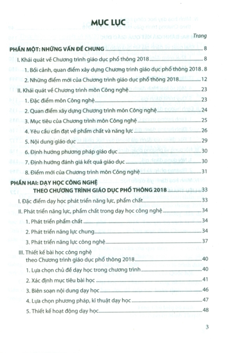 Hướng dẫn dạy học môn Tin học và Công nghệ Tiểu học theo Chương trình giáo dục phổ thông mới - Phần Công nghệ