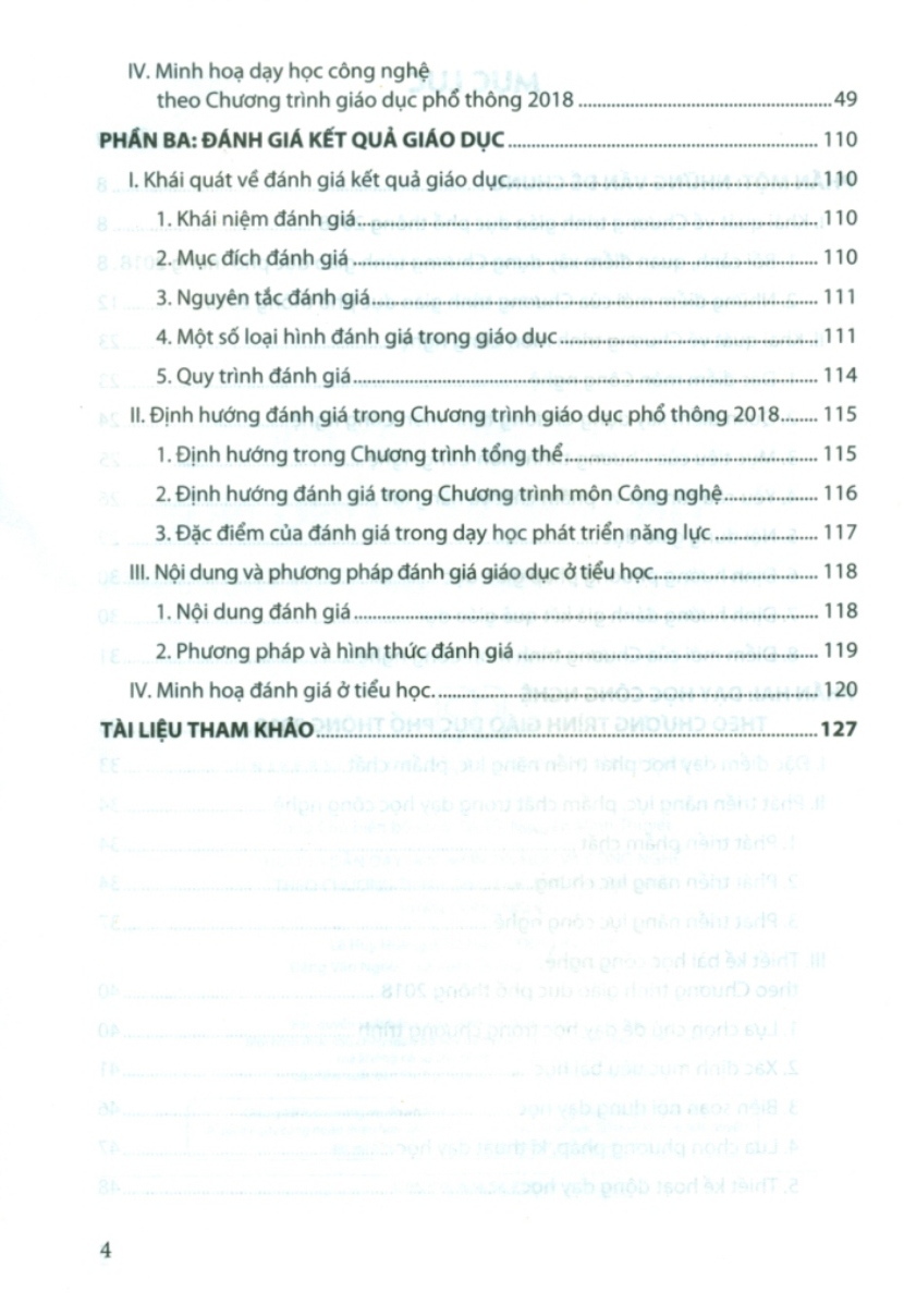 Hướng dẫn dạy học môn Tin học và Công nghệ Tiểu học theo Chương trình giáo dục phổ thông mới - Phần Công nghệ