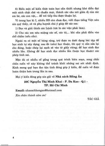 Vở bài tập nâng cao Toán lớp 1 - Tập 1 (Theo chương trình Tiểu học mới - Định hướng phát triển năng lực)