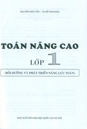 Toán nâng cao lớp 1 (Bồi dưỡng và phát triển năng lực toán)