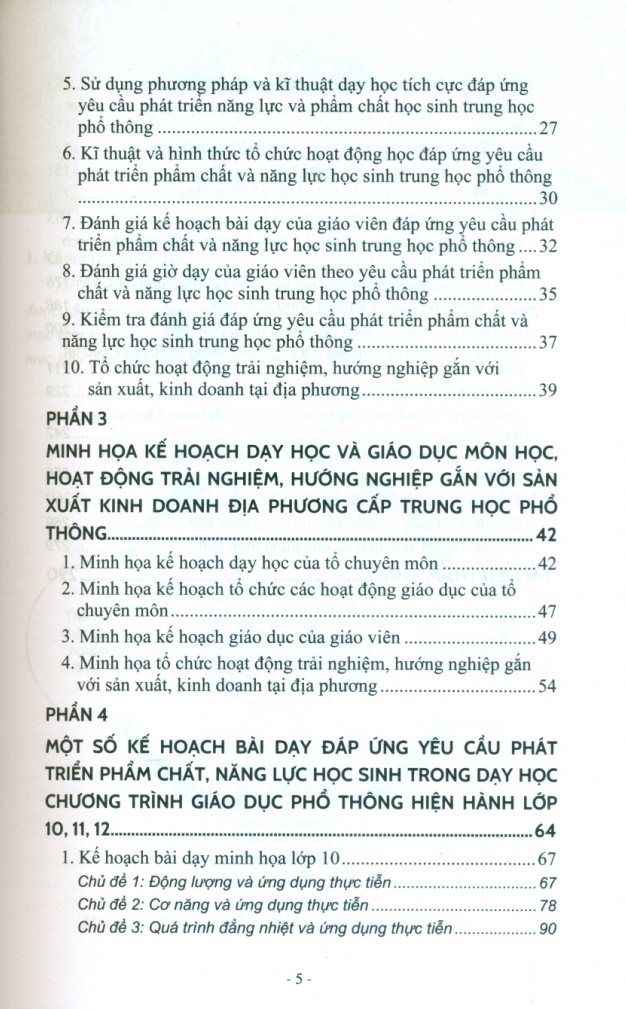 HƯỚNG DẪN GIÁO VIÊN THPT THỰC HIỆN DẠY HỌC THEO CHƯƠNG TRÌNH MỚI (Theo Công văn số: 5512/BGDĐT-GDTrH ngày 18/12/2020)