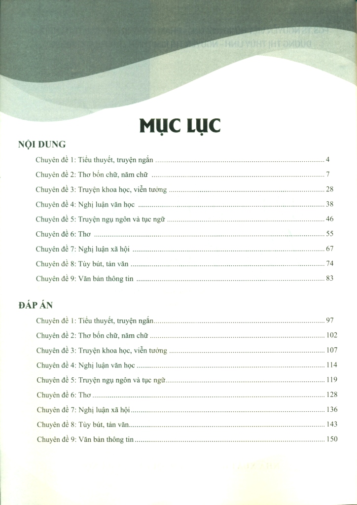 PHÁT TRIỂN NĂNG LỰC NGỮ VĂN LỚP 7 (Theo chương trình GDPT mới)