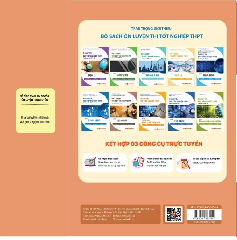 ÔN LUYỆN THI TỐT NGHIỆP THPT MÔN TOÁN (Theo Chương trình GDPT mới)