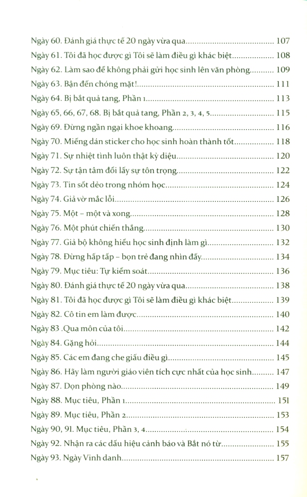 BÍ QUYẾT GIÚP VIỆC DẠY HỌC TRỞ NÊN TUYỆT VỜI (Chiến lược hiệu quả mỗi ngày)