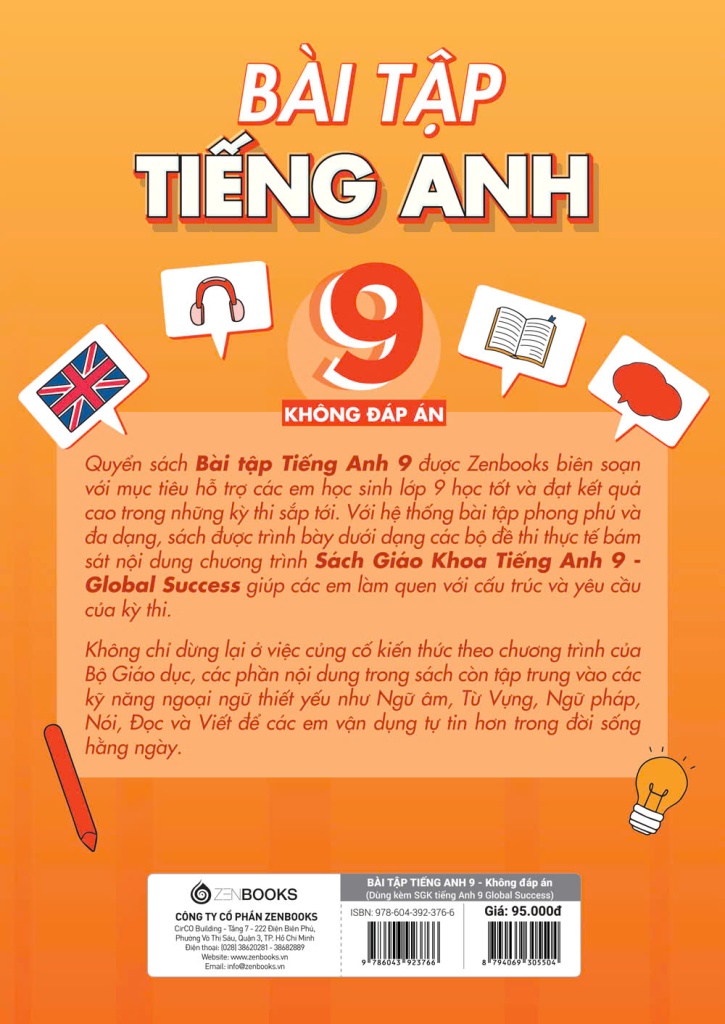 SÁCH BÀI TẬP TIẾNG ANH 9 UNIT 9 CHỦ ĐỀ WORLD ENGLISHES