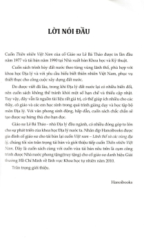 THIÊN NHIÊN VIỆT NAM (Tác phẩm là công trình đoạt giải thưởng Hồ Chí Minh)