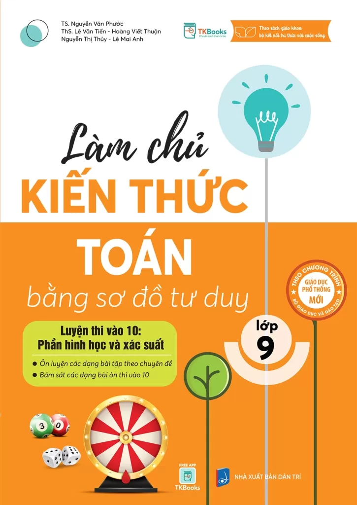 LÀM CHỦ KIẾN THỨC TOÁN BẰNG SƠ ĐỒ TƯ DUY LỚP 9 - LUYỆN THI VÀO 10 PHẦN: HÌNH HỌC VÀ XÁC SUẤT (Theo SGK Kết nối tri thức)