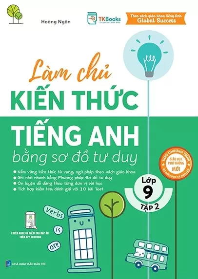 LÀM CHỦ KIẾN THỨC TIẾNG ANH BẰNG SƠ ĐỒ TƯ DUY LỚP 9 - Tập 2 (Theo SGK Tiếng Anh Global Success)
