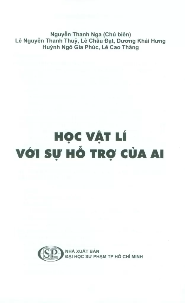 HỌC VẬT LÍ VỚI SỰ HỖ TRỢ CỦA AI