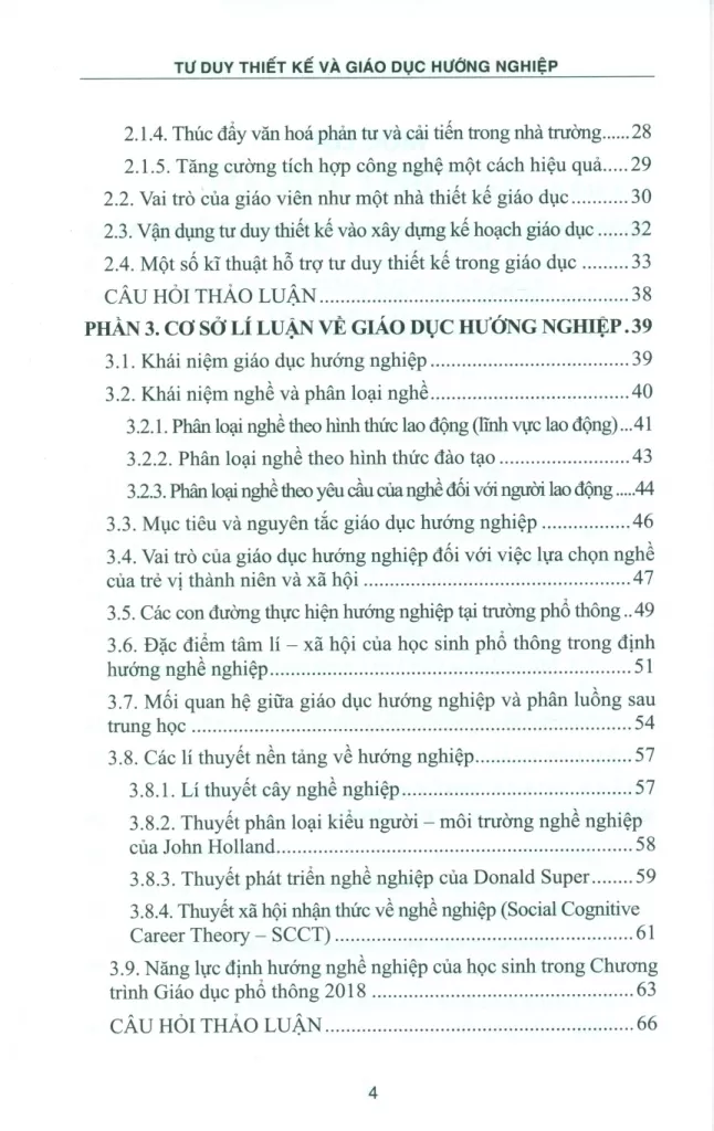 TƯ DUY THIẾT KẾ VÀ GIÁO DỤC HƯỚNG NGHIỆP