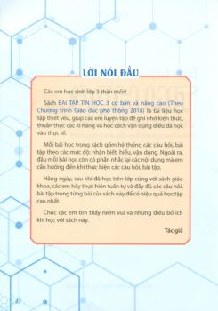 BÀI TẬP TIN HỌC CƠ BẢN VÀ NÂNG CAO LỚP 3 (Theo chương trình GDPT 2018)