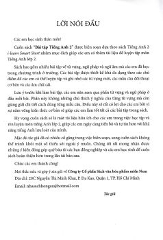 BÀI TẬP TIẾNG ANH LỚP 2 (Bám sát SGK i-learn Smart Start)