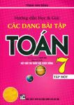 HƯỚNG DẪN HỌC VÀ GIẢI CÁC DẠNG BÀI TẬP TOÁN LỚP 7 - TẬP 1 (Bám sát SGK Kết nối tri thức với cuộc sống)