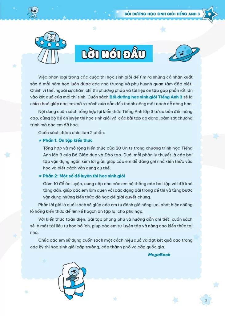 BỒI DƯỠNG HỌC SINH GIỎI TIẾNG ANH LỚP 3 (Có đáp án - Biên soạn theo SGK Tiếng Anh Global Success)