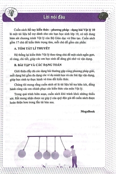 SỔ TAY KIẾN THỨC - PHƯƠNG PHÁP - DẠNG BÀI VẬT LÍ LỚP 10 (Sách theo chương trình GDPT mới)