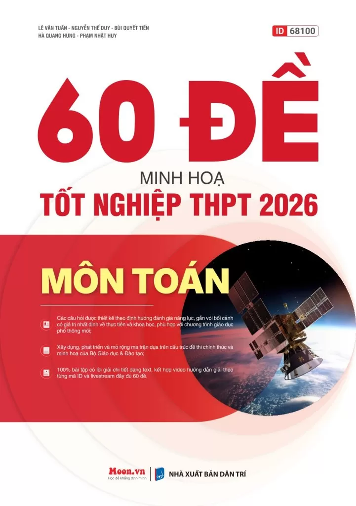 60 ĐỀ MINH HỌA TỐT NGHIỆP THPT 2026 MÔN TOÁN
