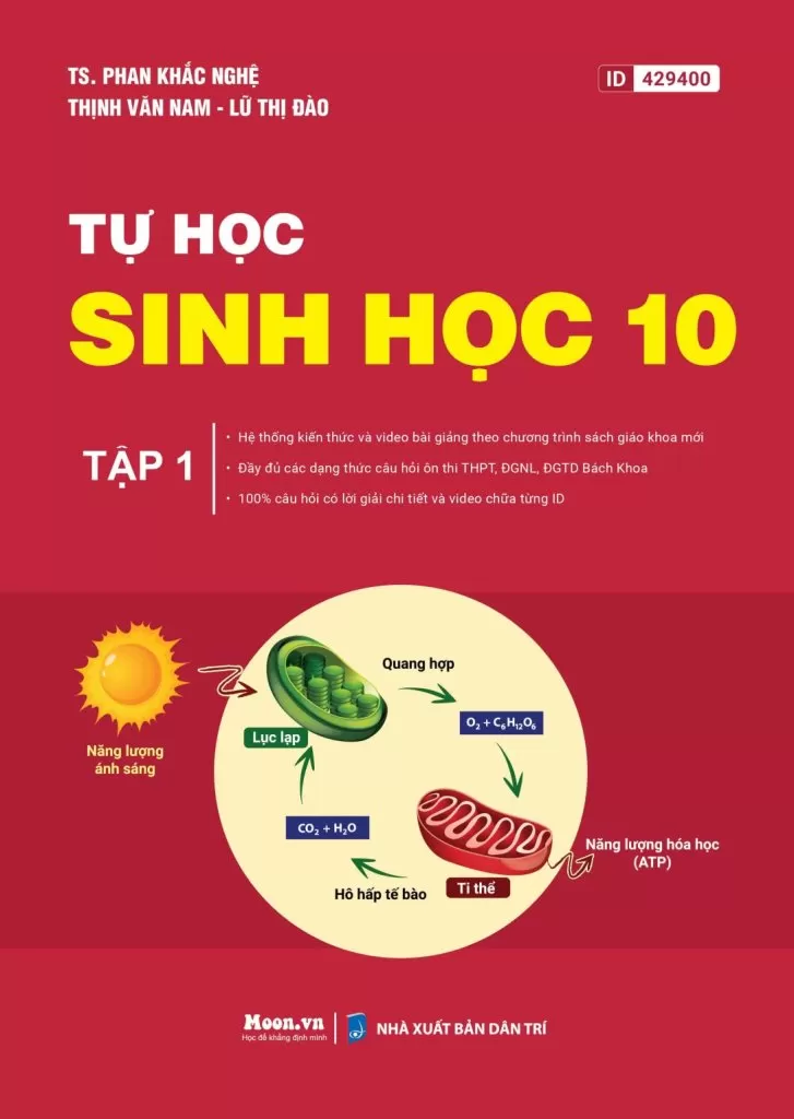 TỰ HỌC SINH HỌC LỚP 10 - TẬP 1 (Tài liệu dùng để bồi dưỡng học sinh giỏi - Sử dụng cho các bộ SGK hiện hành)