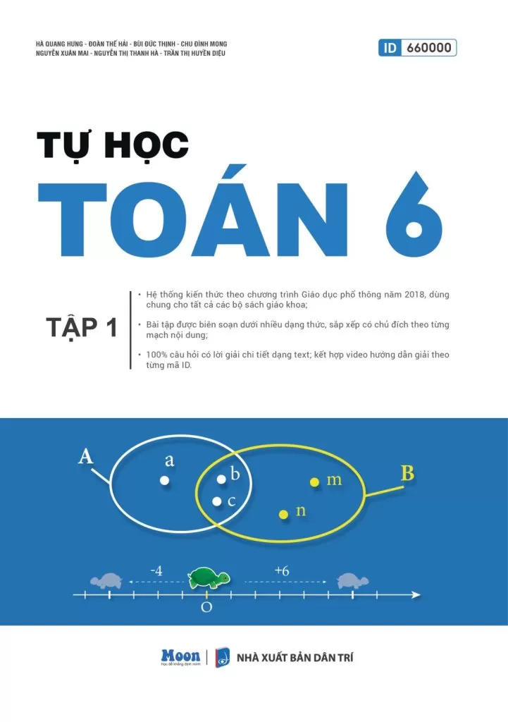 TỰ HỌC TOÁN LỚP 6 - TẬP 1 (Hệ thống kiến thức theo chương trình GDPT 2018, 100% Câu hỏi có lời giải chi tiết)