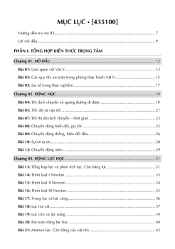 BỘ ĐỀ KIỂM TRA MÔN VẬT LÍ LỚP 10 - HỌC KÌ 1 (Biên soạn theo chương trình GDPT mới)