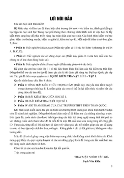 BỘ ĐỀ KIỂM TRA MÔN VẬT LÍ LỚP 11 - HỌC KÌ 1 (Biên soạn theo chương trình GDPT mới)