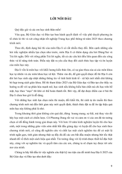 CẤP TỐC TỐT NGHIỆP PHỔ THÔNG MÔN ĐỊA LÍ