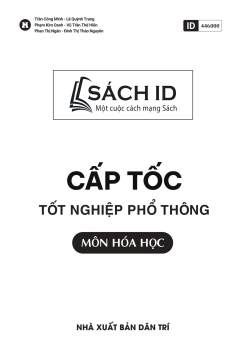 CẤP TỐC TỐT NGHIỆP PHỔ THÔNG MÔN HÓA HỌC