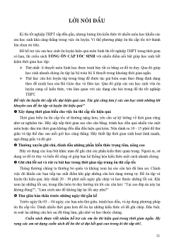 CẤP TỐC TỐT NGHIỆP PHỔ THÔNG MÔN SINH HỌC