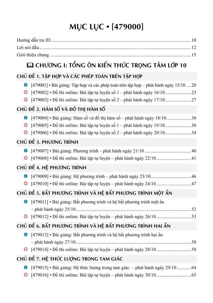 HCM - VACT Luyện thi Đánh giá năng lực theo cấu trúc đề của Đại học Quốc gia TP. HCM - TỔNG ÔN PHẦN TOÁN HỌC