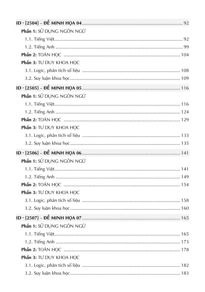 HCM - VACT 25 ĐỀ LUYỆN THI ĐÁNH GIÁ NĂNG LỰC THEO CẤU TRÚC ĐỀ CỦA ĐẠI HỌC QUỐC GIA TP. HỒ CHÍ MINH