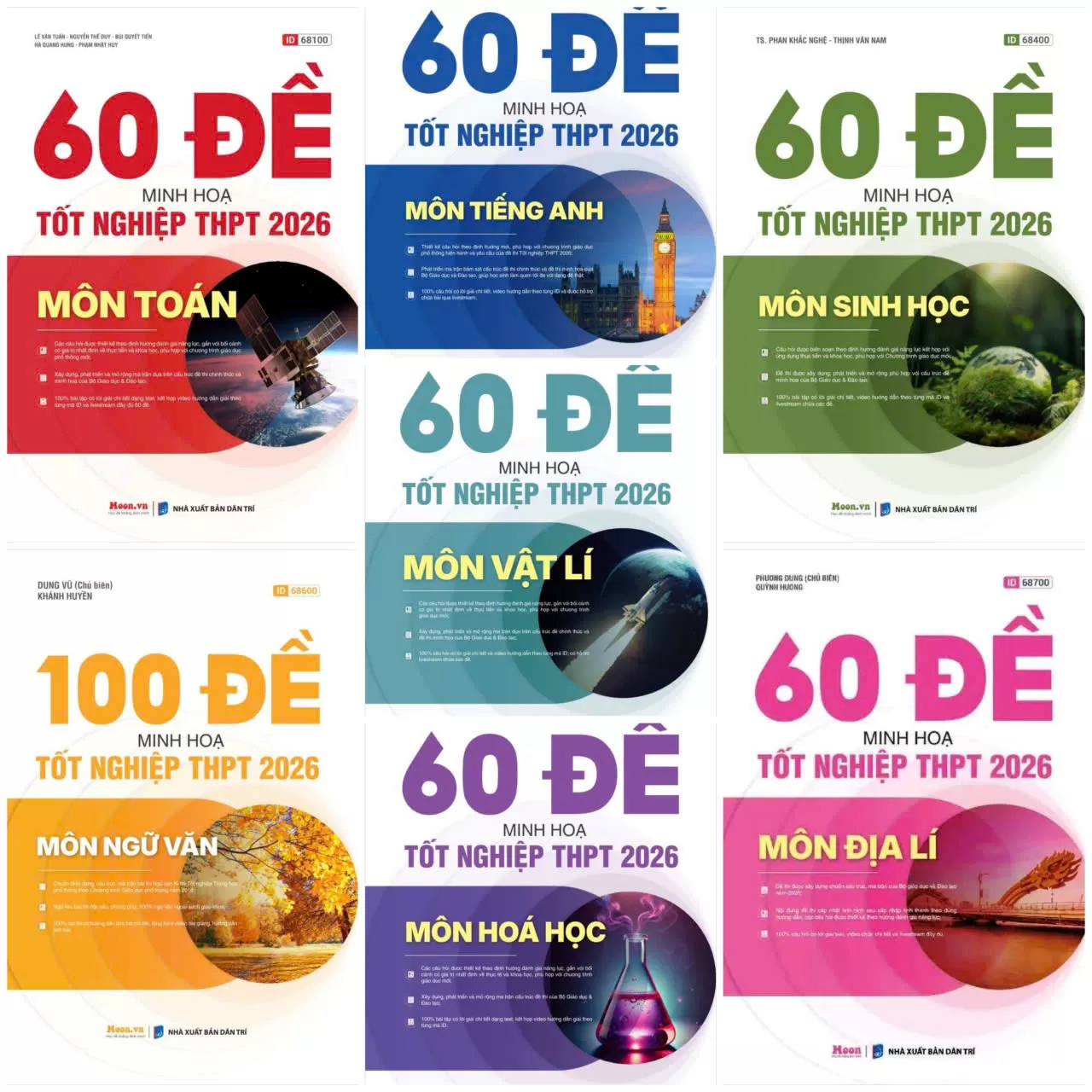 BỘ ĐỀ MINH HỌA TỐT NGHIỆP THPT NĂM 2026