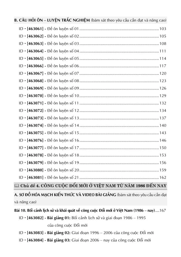TỔNG ÔN LUYỆN THI MÔN LỊCH SỬ - TẬP 1 (Áp dụng từ năm 2025 - Kèm theo đề cương, hệ thống câu hỏi ôn - luyện bám sát Chương trình GDPT môn Lịch sử 2022)