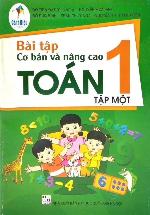 BÀI TẬP CƠ BẢN VÀ NÂNG CAO TOÁN LỚP 1 - TẬP 1 (Cánh Diều)