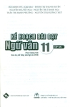 KẾ HOẠCH BÀI DẠY NGỮ VĂN LỚP 11 - TẬP 2 (Bộ sách Cánh diều)