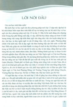 BỘ SÁCH - DẠY VÀ HỌC NGỮ VĂN THEO PHƯƠNG PHÁP MỚI LỚP 12 (Theo chương trình GDPT môn Ngữ văn 2018)