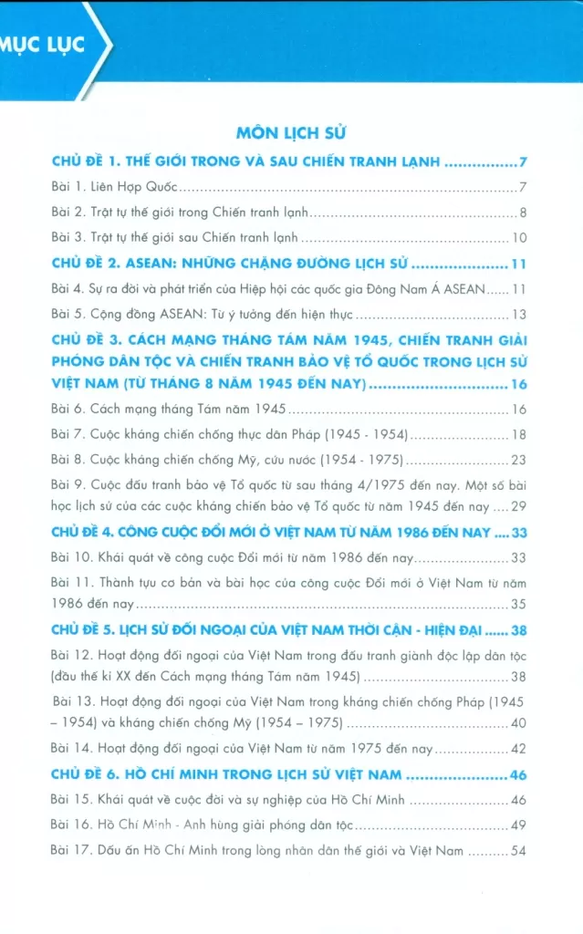 TRỌNG ĐIỂM KIẾN THỨC LỚP 12 MÔN LỊCH SỬ - ĐỊA LÍ - GIÁO DỤC KINH TẾ VÀ PHÁP LUẬT (Bám sát nội dung chương trình SGK mới)