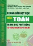 Hướng dẫn dạy học môn Toán THPT theo Chương trình giáo dục phổ thông mới