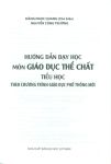 Hướng dẫn dạy học môn Giáo dục thể chất Tiểu học theo Chương trình giáo dục phổ thông mới