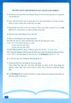 Sổ đăng ký sách giáo khoa