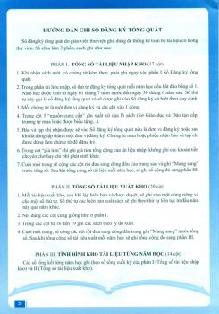 Sổ đăng ký tổng quát