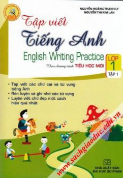 Tập viết Tiếng Anh lớp 1 - Tập 1