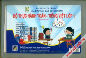 Bộ thực hành Toán - Tiếng Việt lớp 1 (Học sinh) - Theo thông tư 05