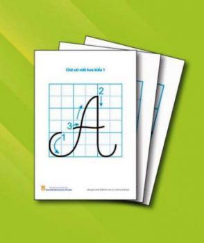 Tranh: Bộ chữ dạy tập viết Lớp 1 (Theo thông tư 05)