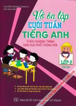 Vở ôn tập cuối tuần Tiếng Anh lớp 2 - Tập 2 (Theo chương trình GDPT mới)