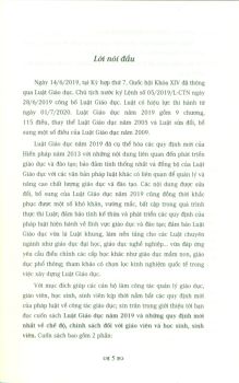 Luật Giáo Dục và những quy định mới nhất về chế độ chính sách đối với giáo viên và học sinh, sinh viên