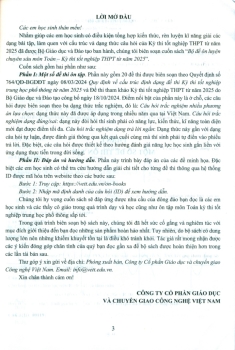 BỘ ĐỀ ÔN LUYỆN CHUYÊN SÂU MÔN TOÁN - KỲ THI TỐT NGHIỆP THPT TỪ NĂM 2025